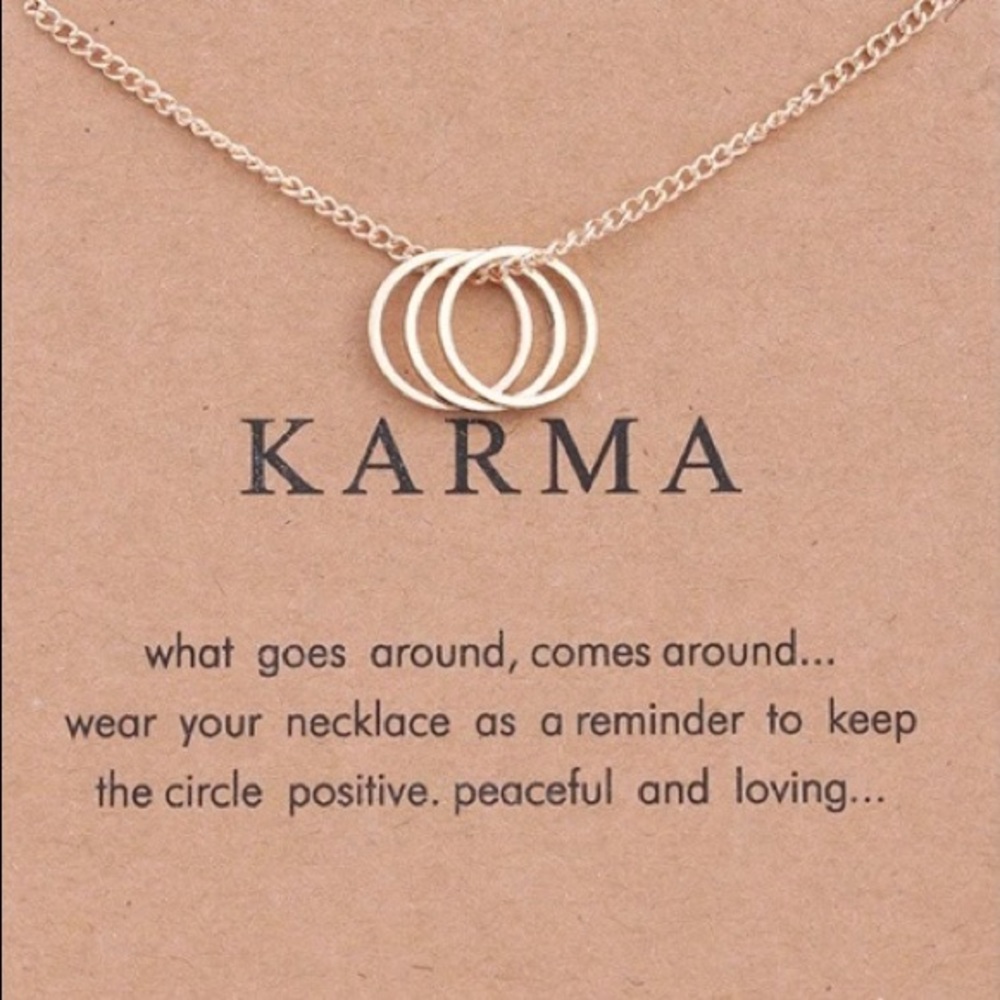 New! Karma necklace 🔅